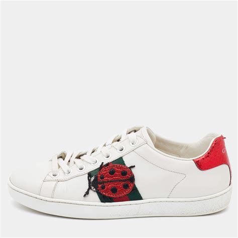 pineapple gucci sneakers|Gucci embroidered sneakers.